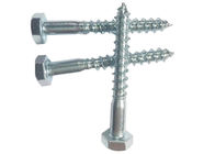Ocynkowana standardowa śruba z łbem sześciokątnym DIN 571 z półgwintem o różnej wielkości produkcji, ltd