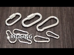 Złącze zawieszone z obrotowym pierścieniem oczu z dwustronnym obrotowym haczykiem oczu do oczu 16*16