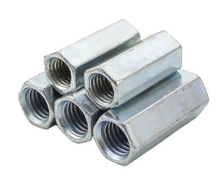 Zynk złożony Din 6334 M12 M16 Hex Head Nuts Stalę węglową Standard ISO CE