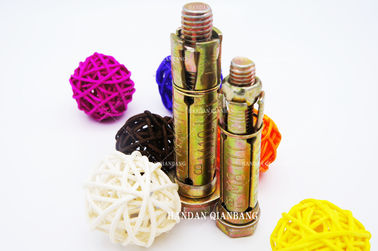 Nakrętka mocująca do mocowania rozprężnego DIN 4PCS z żółtym cynkiem 4.8 Grade 50mm -100mm