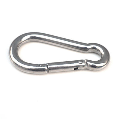DIN 5299 karabiner z wiosną z hakami z białej stali węglowej pokrytej cynkiem