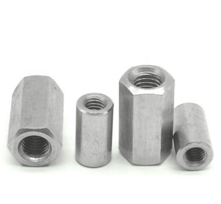 Zynk złożony Din 6334 M12 M16 Hex Head Nuts Stalę węglową Standard ISO CE